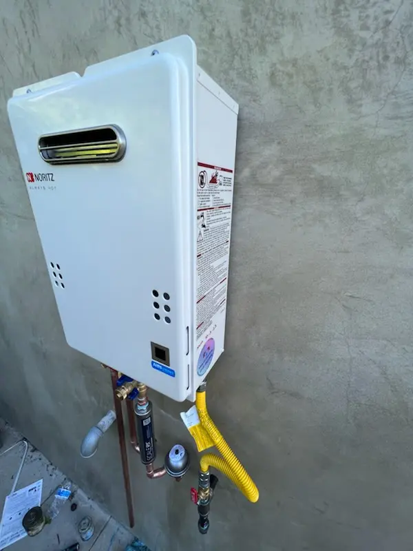 Tankless water heater installation for Baxter Neck homes